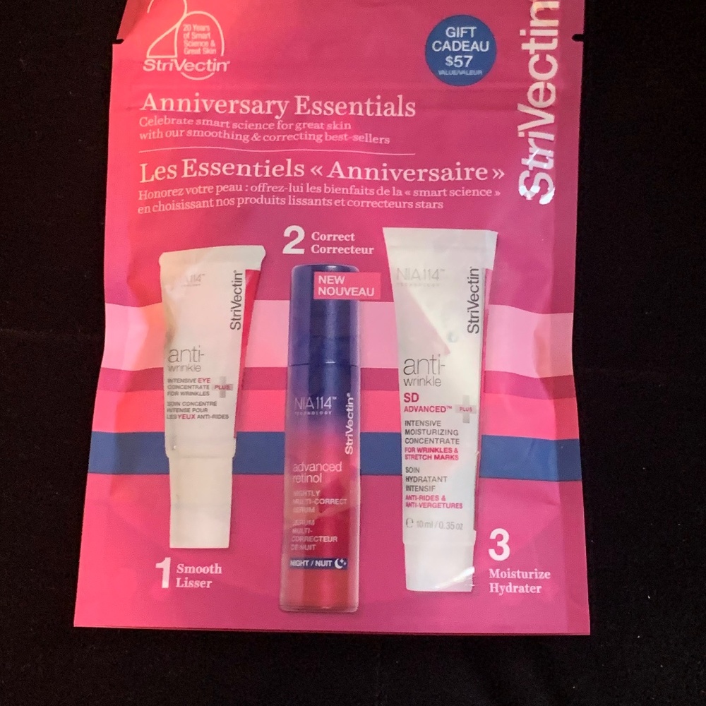 NWT Strivectin 3 Pc Set